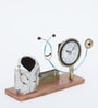 Doctor'S Multicolour Iron  Table Clock
