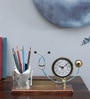 Doctor'S Multicolour Iron  Table Clock