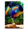 Dodo Dog Toughened Glass Art Prints