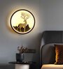Doe Metal Novelty Wall Light (Black)