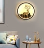 Doe Metal Novelty Wall Light (Black)