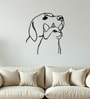Dog & Cat Line Art Design Metal Art Wall Decor
