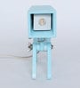 Little Dog Lamp In Blue Finish