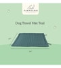 Dog Travel Mat  Teal