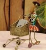 Doll With Card And Pen Holder Table Decor