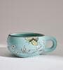 Dolomite Hummingbird 100ml Blue (Set of 2) Ceramic Tea Cup & Saucer Set