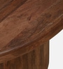 Dolomite Mango Wood Coffee Table  In Walnut Finish
