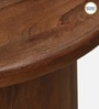 Dolomite Mango Wood Coffee Table  In Walnut Finish