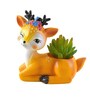 Baby Deer Creative Succulent Multicolour Polyresin Desk Pot