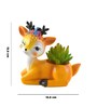 Baby Deer Creative Succulent Multicolour Polyresin Desk Pot