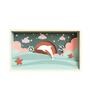 Engineered Wood Dolphin Sunshine Wall Panel In Green