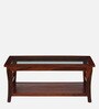 Domitz Sheesham Wood Coffee Table In Honey Oak Finish
