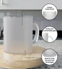 Don't Mess with My Brother Frosted White 350 ml Glass Coffee Mug