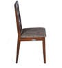 Dona Dining Chair in Walnut Finish
