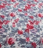 Inhouse Donatella 100GSM Superfine Cotton Alyssa Red Double Quilt
