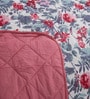 Inhouse Donatella 100GSM Superfine Cotton Alyssa Red Double Quilt