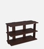 Donato Open Shoe Rack in Flowery Wenge Finish