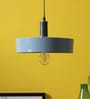 Malisa Donte Grey Metal Hanging Light