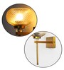 Doom MF Amber Glass Crystal Wall light