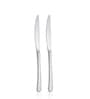 Dora 18/8 Stainless Steel Dinner Knife Set of 2