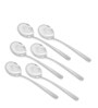 Dora 18/8 Stainless Steel Small Soup Spoon Set of 6