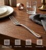 Dora 18/8 Stainless Steel Table Fork Set of 2