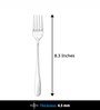 Dora 18/8 Stainless Steel Table Fork Set of 2