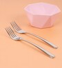 Dora 18/8 Stainless Steel Table Fork Set of 2
