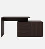 Dora Study Table In Dark Wenge Finish Dora Study Table In Dark Wenge Finish