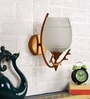 Dorada Gold Metal Wall Light