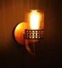 Dorada Gold Metal Wall Light