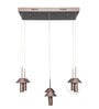 Amaze Brown Metal LED Ceiling Lights