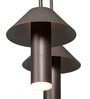 Amaze Brown Metal LED Ceiling Lights