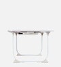 Dorm Portable Table in Beige Finish