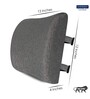 Dormyo Lumbar Back Support Back Pain Relief Memory Foam Pillow