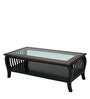 Dorset Coffee Table In Walnut & Oak Finish