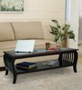 Dorset Coffee Table In Walnut & Oak Finish
