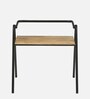 Tiberi Metal Cafe Chair in Black Colour (Set of 2)