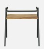 Tiberi Metal Cafe Chair in Black Colour (Set of 2)