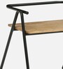 Tiberi Metal Cafe Chair in Black Colour (Set of 2)