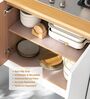 Dotted Anti Slip Shelf Liner 45.7 x 150 cm