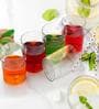 Dotted Plastic Everyday Glasses (Set of 6)