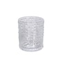 Dotted Transparent 200 ML Glass (Set of 6)  Whiskey Glasses