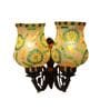 Midwest Antique Gold Iron Wall Sconces