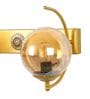 Double Metal Novelty Wall Light (Gold)
