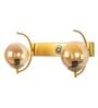 Double Metal Novelty Wall Light (Gold)