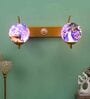 Double Metal Novelty Wall Light (Gold)