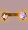 Double Metal Novelty Wall Light (Gold)