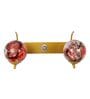 Double Metal Novelty Wall Light (Gold)