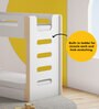Double Decker Bunk Bed in Pearly White Colour